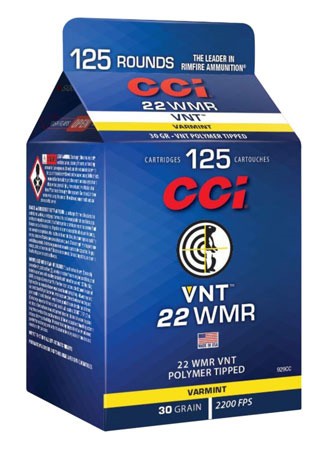 CCI 22WMR 30GR VNT POUR 125 - 556 Black Friday Promotion